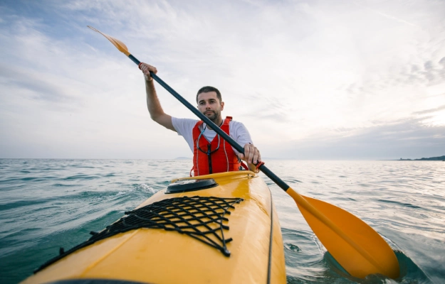 guy doing kayak Essential Kayaking Equipment Experience the Ultimate Kayaking Tour in Antigua body