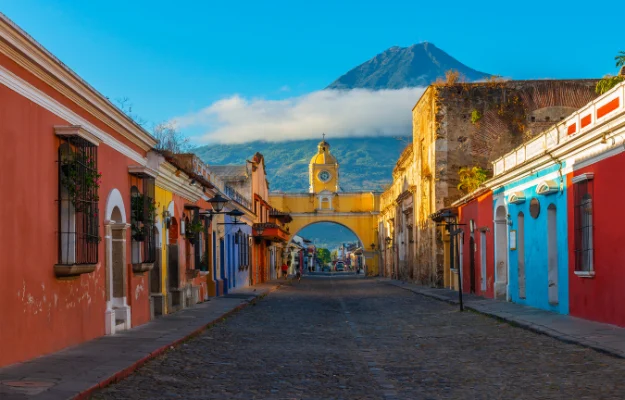 Cityscape of Antigua City, Guatemala Best Time to Visit nelson dockyard rockadventures body